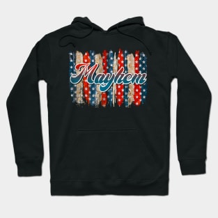 Design Mayhem Proud Name Birthday 70s 80s 90s Hoodie